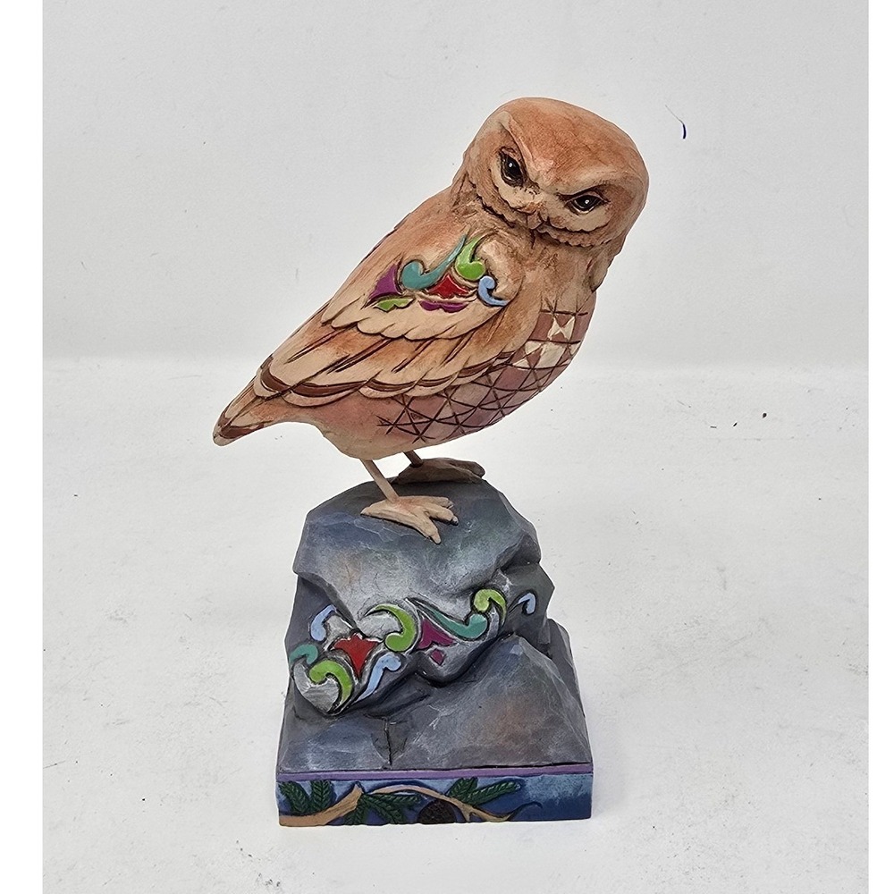 Jim Shore Heartwood Creek "Wonderful Wise" Owl figurine Enesco folk art